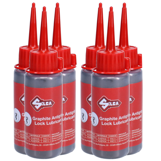 SILCA AntiGrip Graphite Lubricant - Pack of 6