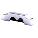 ERA High Security Pivot Lock Keep - Chrome - Short