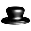 ERA Sash Knob Classic - Black