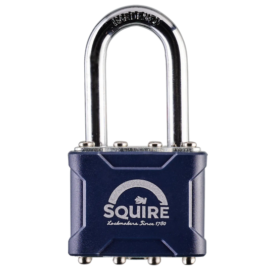 SQUIRE Stronglock 30 Series Laminated Long Shackle Padlock - 35/1.5 KD (38mm Long Shackle) Boxed