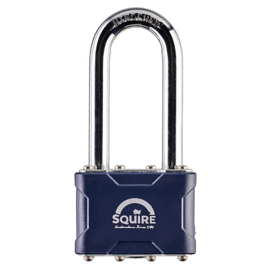 SQUIRE Stronglock 30 Series Laminated Long Shackle Padlock - 39/2.5 KD (64mm Long Shackle) Visi
