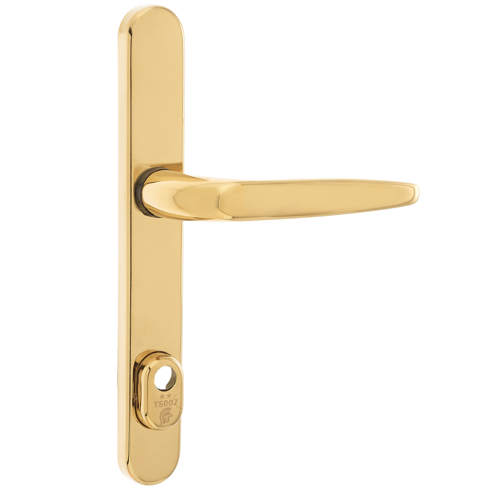 TROJAN TS007 2 Star UPVC Lever Handle - Gold