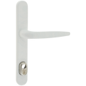 TROJAN TS007 2 Star UPVC Lever Handle - White
