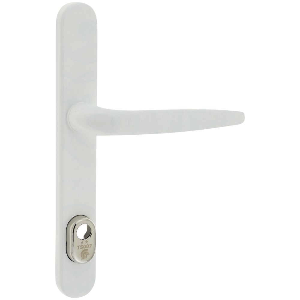 TROJAN TS007 2 Star Composite Lever Handle - White