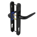TROJAN Sparta Composite Lever Offset - Black