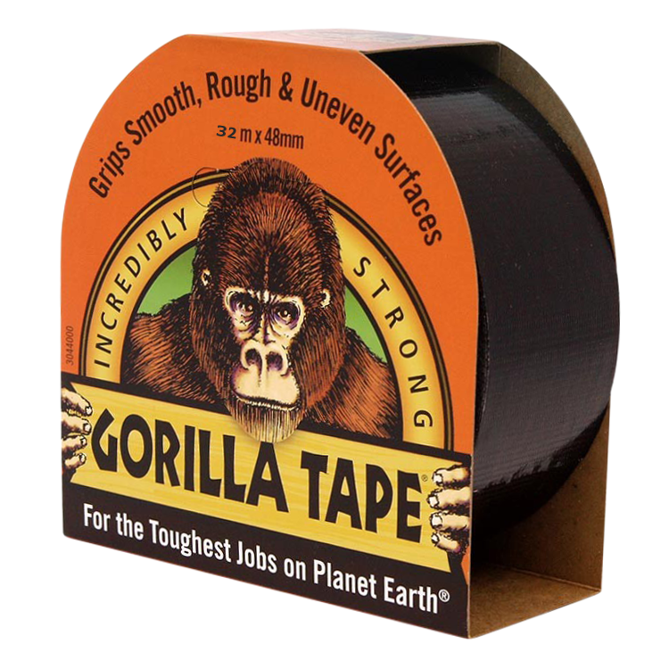 GORILLA Tape - Black - 32m