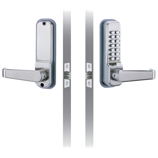 CODELOCKS CL410 Digital Lock With Tubular Mortice Latch CL410 - CL410 SS