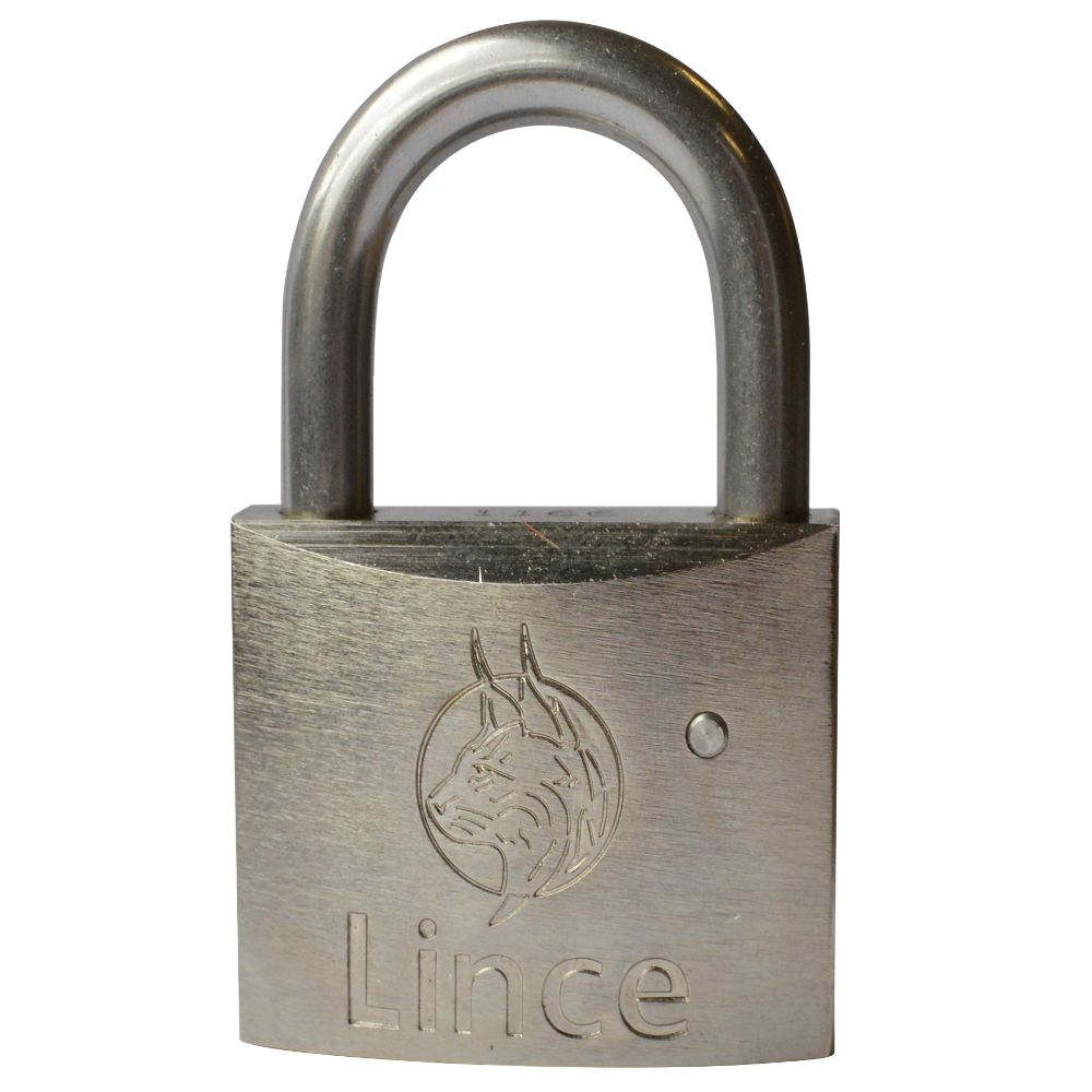 LINCE Nautic Brass Body Corrosion Resistant Open Shackle Padlock - 30mm