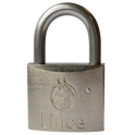 LINCE Nautic Brass Body Corrosion Resistant Open Shackle Padlock - 35mm