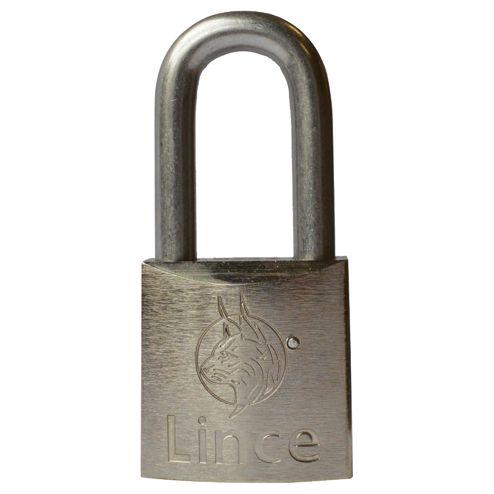 LINCE Nautic Brass Body Corrosion Resistant Long Shackle Padlock - 30mm