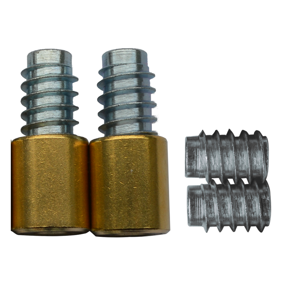 BRAMAH R1 ROLA Sash Window Stop - 19mm PB R1/20B 2 Locks & 4 Inserts