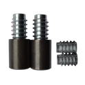 BRAMAH R1 ROLA Sash Window Stop - 19mm BMA R1/20BMA 2 Locks & 4 Inserts
