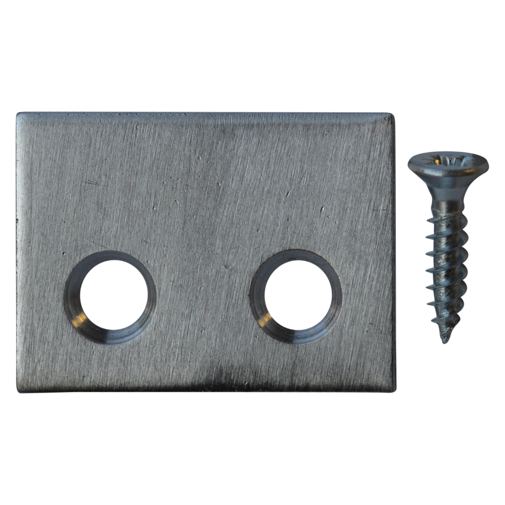 BRAMAH ROLA Sash Window Stop Plate - Pack of 10 - SC 10 Plates & 20 Screws