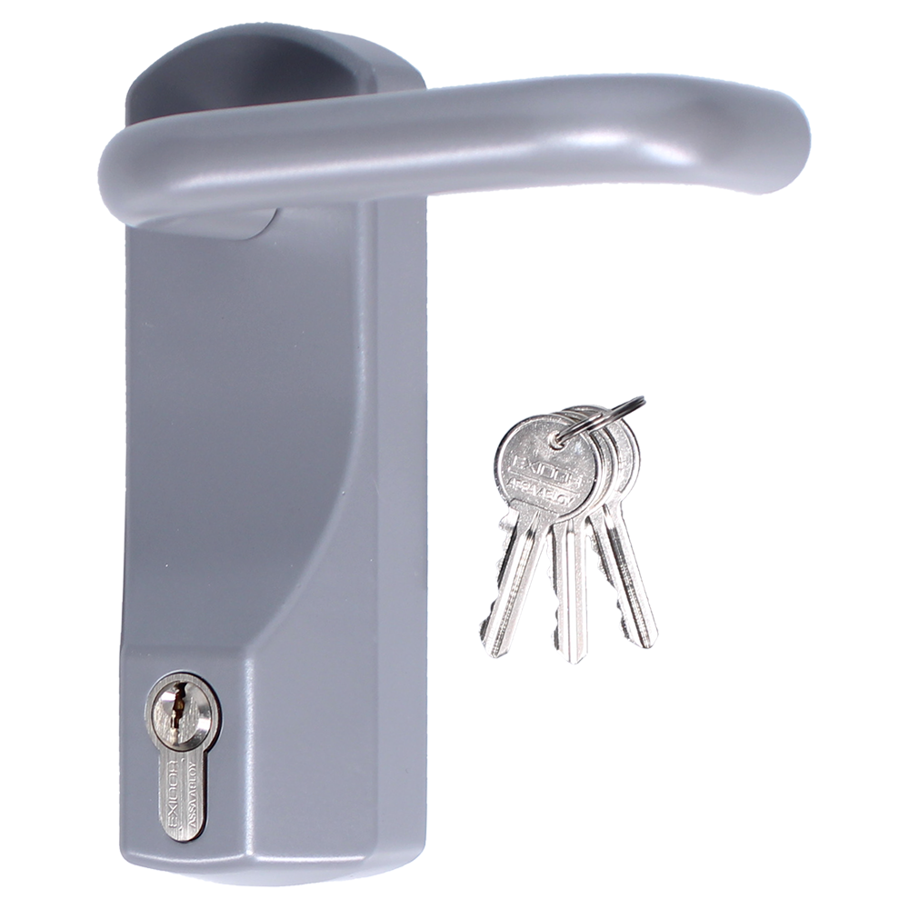 UNION ExiSAFE Lever Operated Outside Access Device - With Cylinder