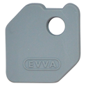 EVVA EPS Coloured Key Caps  - Grey 0043522531