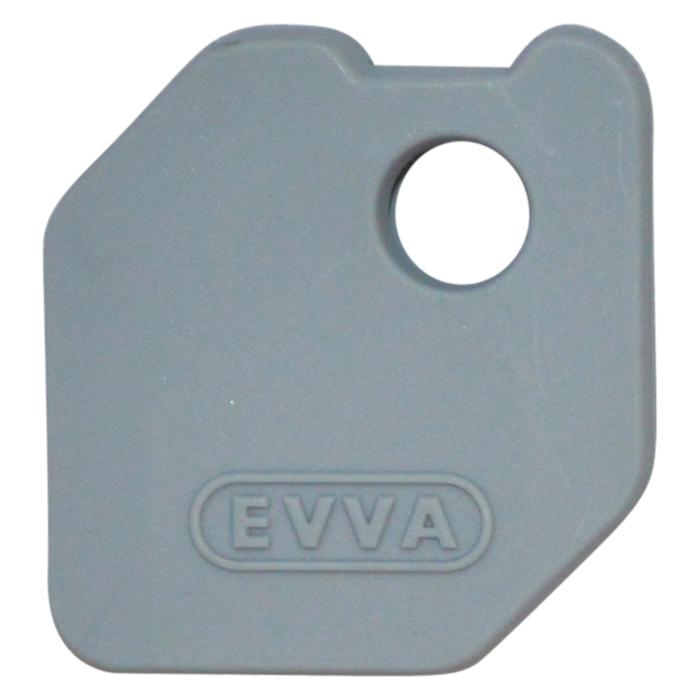 EVVA EPS Coloured Key Caps  - Grey 0043522531
