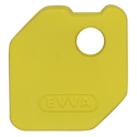EVVA EPS Coloured Key Caps  - Yellow 0043522558