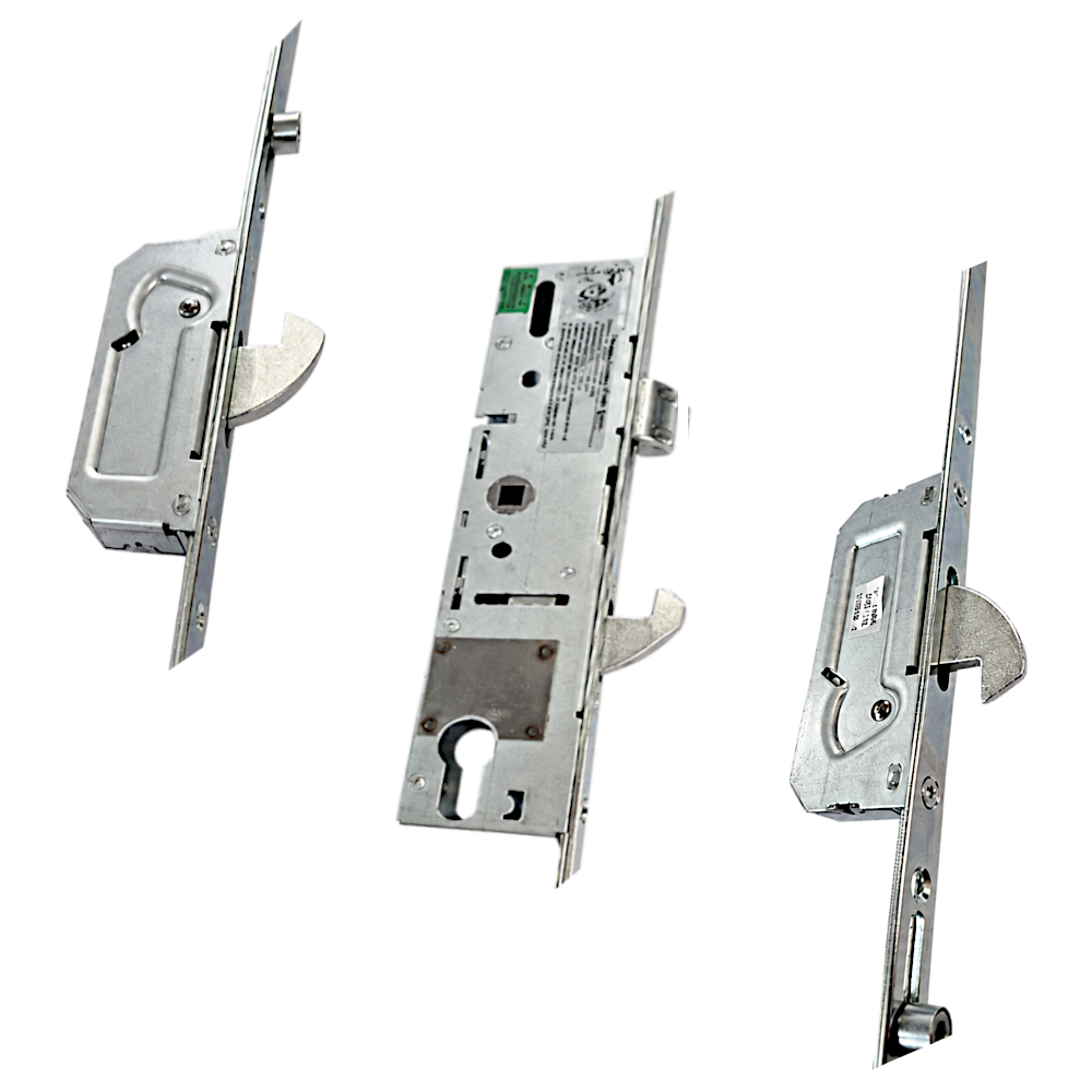 ERA 6635 85BB Lever Operated Latch & Hook Split Spindle 16mm - 2 Hook & 2 Roller - 35/92 6635-00-85BB
