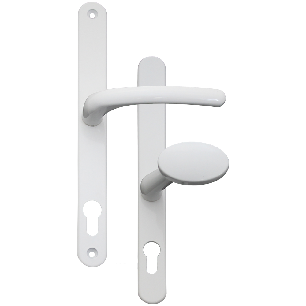 FAB & FIX Blenheim Offset Lever / Pad 92/62PZ - White