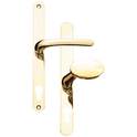 FAB & FIX Blenheim Offset Lever / Pad 92/62PZ - Brass