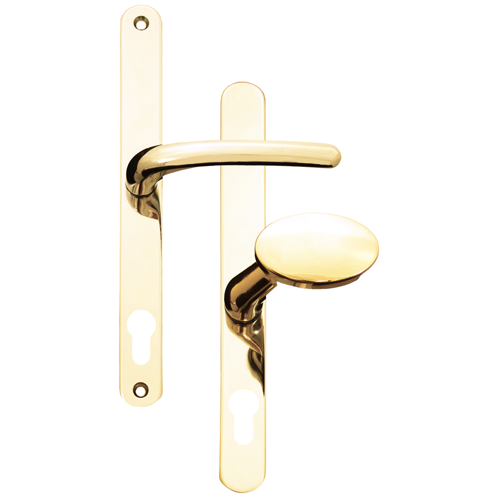 FAB & FIX Blenheim Offset Lever / Pad 92/62PZ - Brass