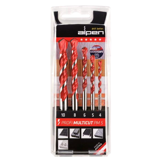 ALPEN Multicut Hardplate Kit - 4/5/6/8/10mm