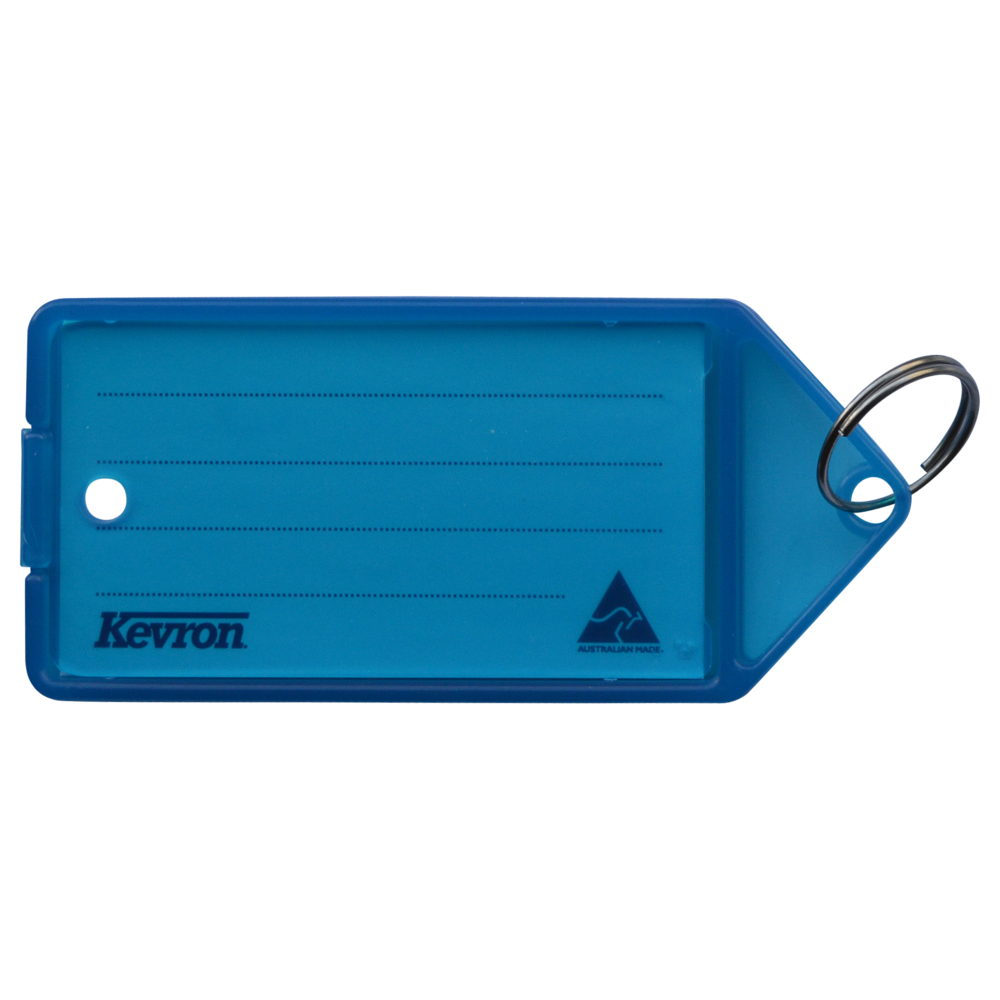 KEVRON ID35 Big Tags Bag of 12 - Blue x 12