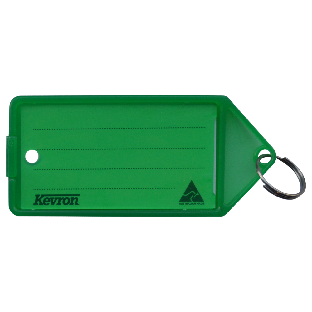 KEVRON ID35 Big Tags Bag of 12 - Green x 12