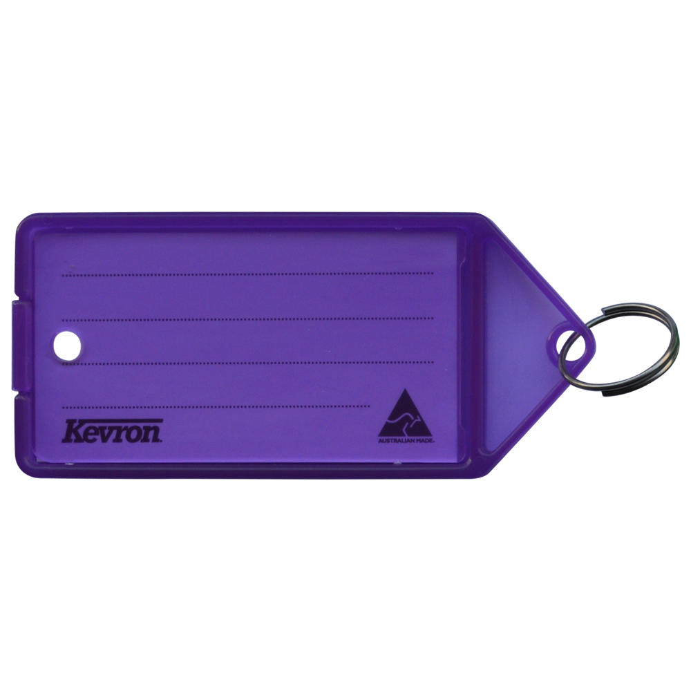 KEVRON ID35 Big Tags Bag of 12 - Lilac x 12