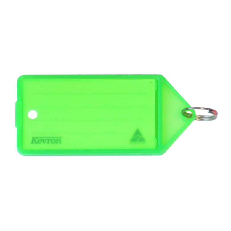 KEVRON ID35 Big Tags Bag of 12 - Flo Green x 12