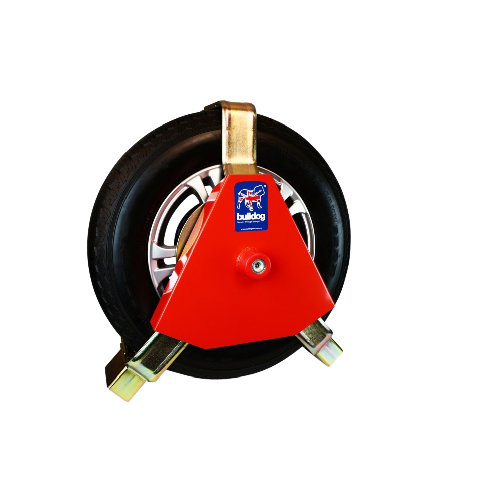 BULLDOG Titan Heavy Duty Wheel Clamp - Fixed Width - 168/D Tyre Width 145 to 155mm Rim Dia 254 to 330mm