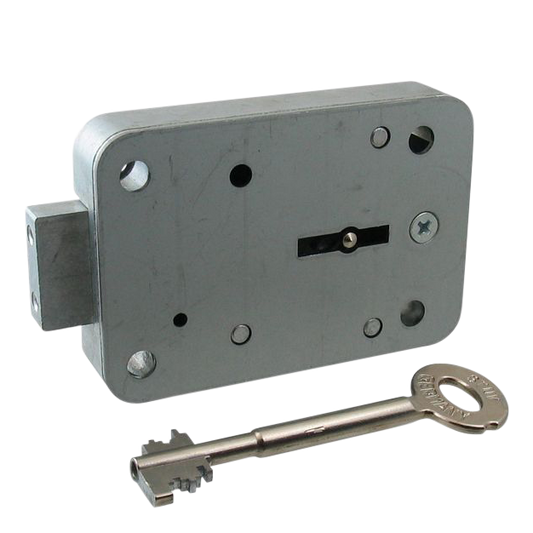 STUV Double Bitted Safe Lock - 60mm Key