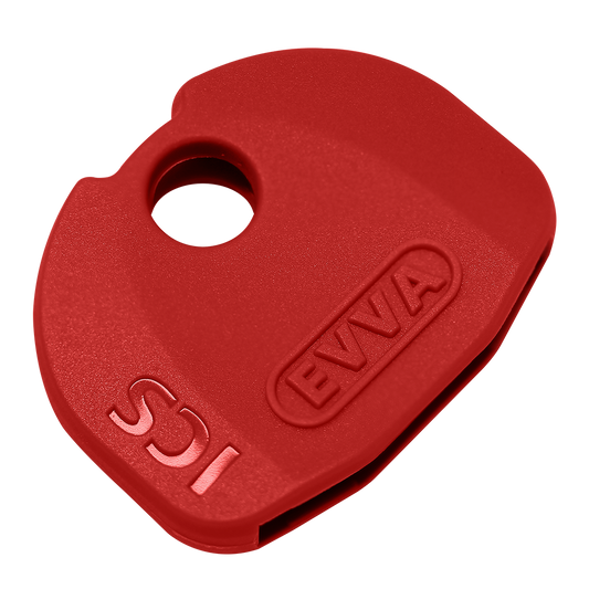EVVA ICS Coloured Key Caps - Red 0043521993