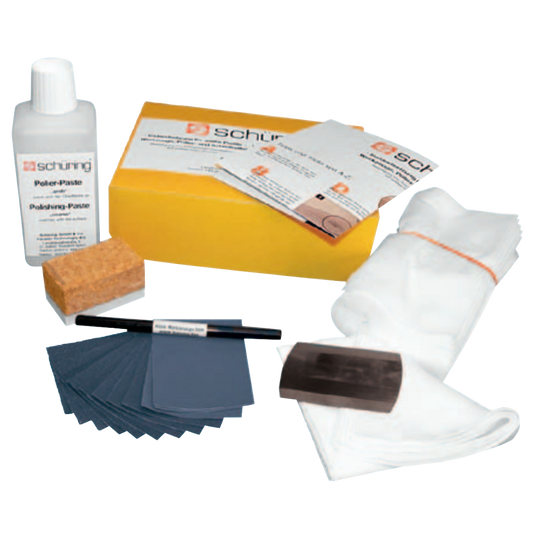 SCHUERING UPVC Sanding & Polishing Kit - White