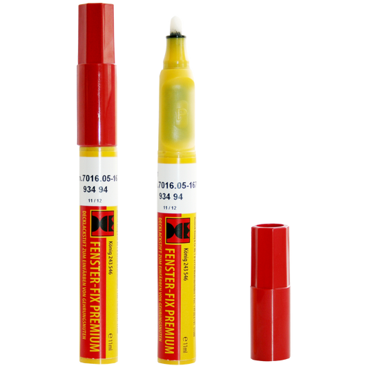 SCHUERING Colour Lacquer Pen For UPVC Windows - Balsite Grey