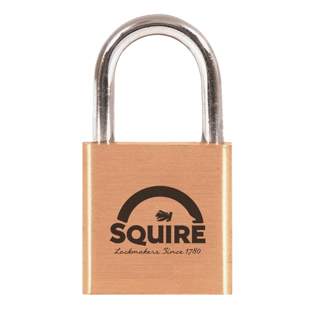SQUIRE Lion Brass Open Shackle Padlock KA - 30mm KA1 LN3 KEY NO. 32342