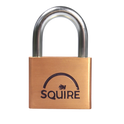 SQUIRE Lion Brass Open Shackle Padlock KA - 40mm KA3 LN4 KEY NO. 31422