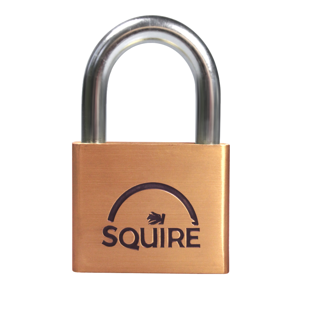 SQUIRE Lion Brass Open Shackle Padlock KA - 40mm KA3 LN4 KEY NO. 31422