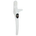 ERA Charisma Inline Cockspur Locking Espag Handle - 12mm LH Locking White