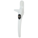 ERA Charisma Inline Cockspur Locking Espag Handle - 12mm RH Locking White