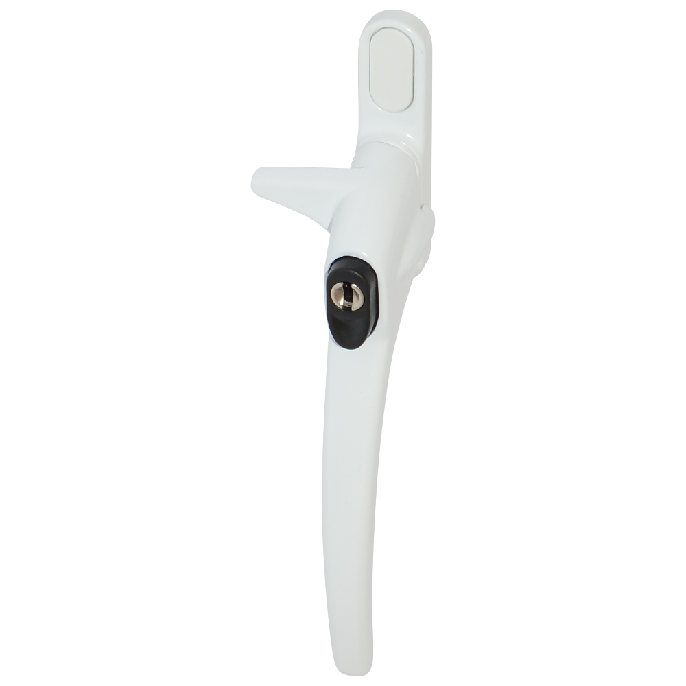 ERA Charisma Inline Cockspur Locking Espag Handle - 21mm RH Locking White