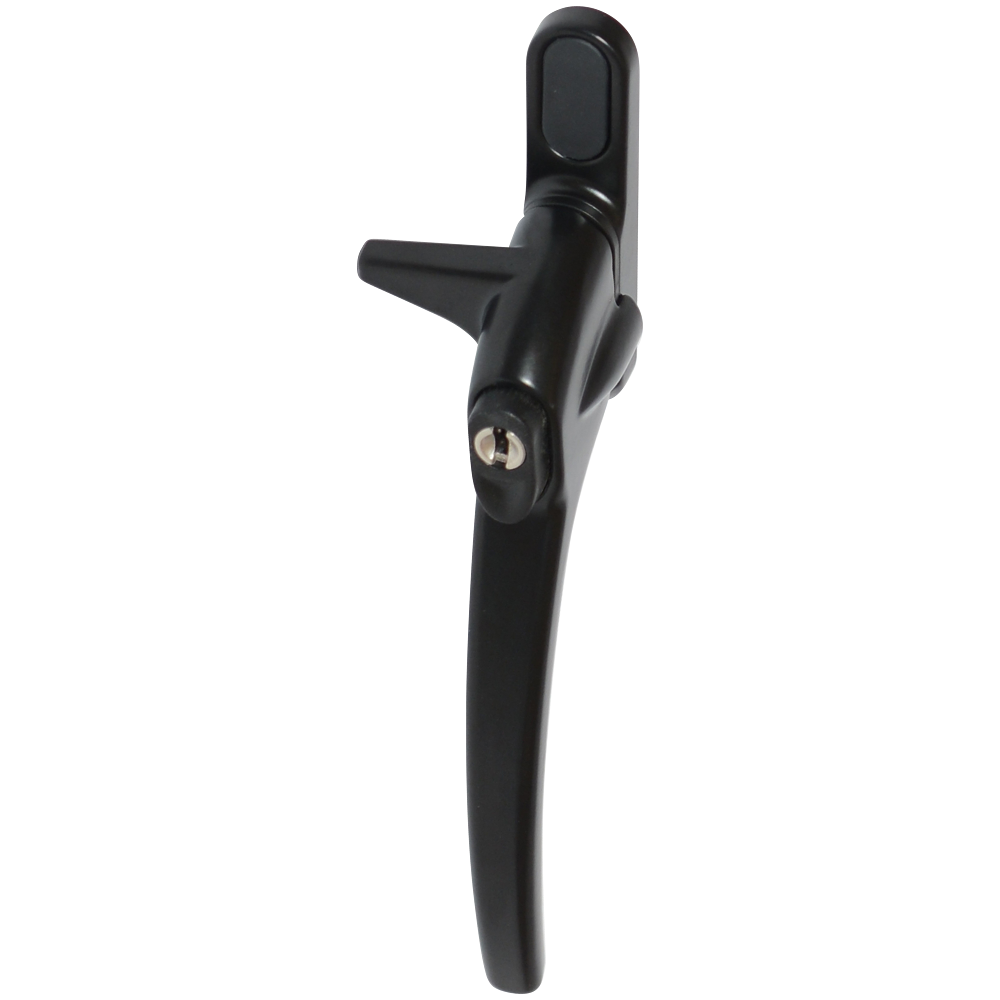 ERA Charisma Inline Cockspur Locking Espag Handle - 12mm RH Locking Black
