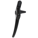 ERA Charisma Inline Cockspur Non Locking Espag Handle - 12mm LH Non Locking Black