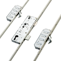WINKHAUS STV Trulock 16mm Square Faceplate Lever Operated 2 Hooks  - 45/92 LH