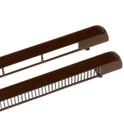GREENWOOD Clip Fit F Vent - 1250F Brown