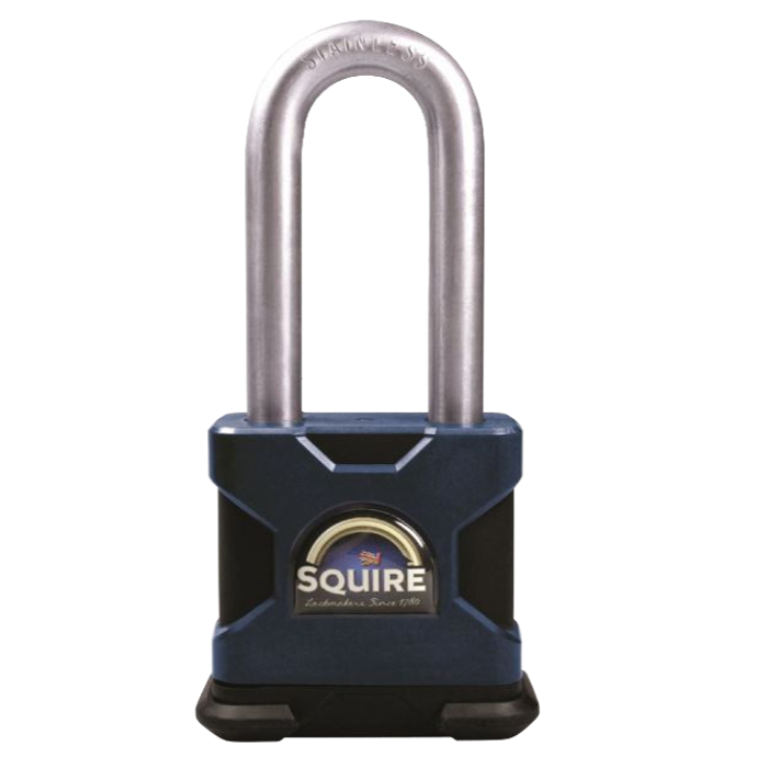 SQUIRE Stronghold Long Shackle Padlock Body Only To Take KIK-SS Insert - 65mm