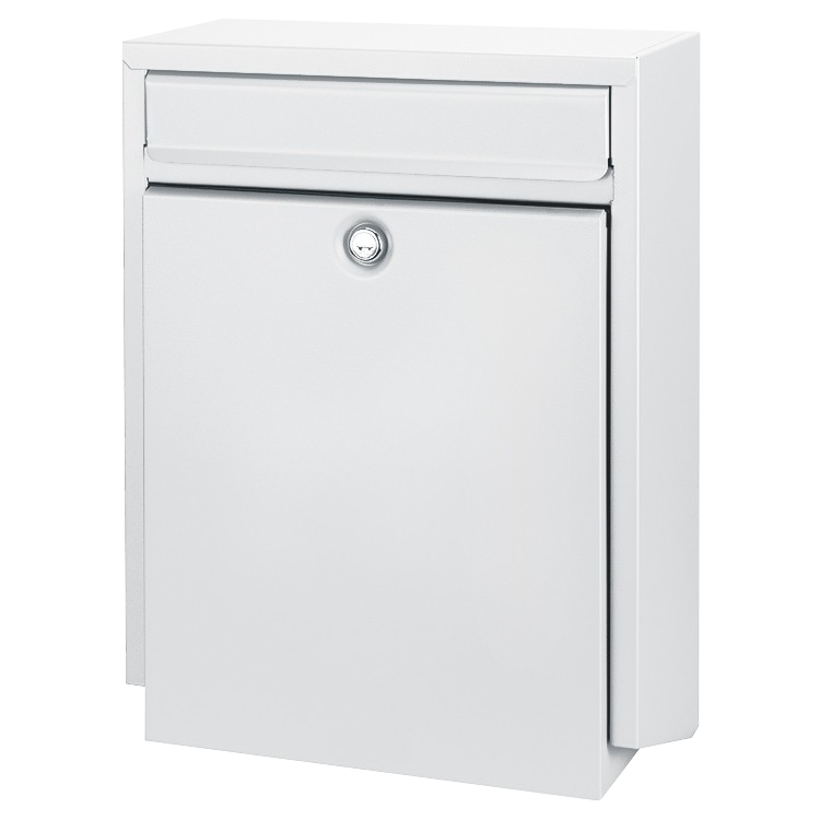 DAD Decayeux D100 Series Post Box - White