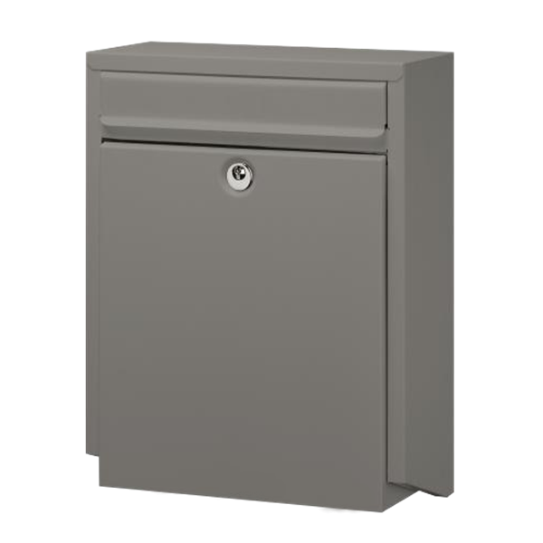 DAD Decayeux D100 Series Post Box - Quartz Grey
