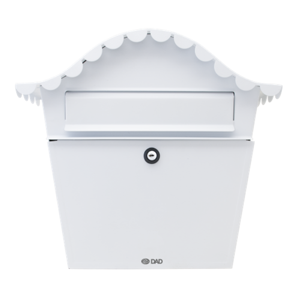 DAD Decayeux Sirocco Post Box - White