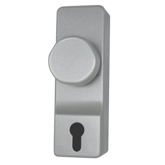 EXIDOR 302EA Knob Operated Outside Access Device Without Cylinder - Without Cylinder